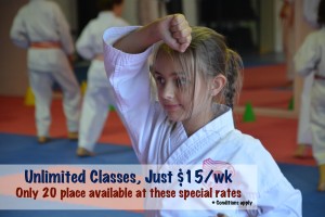 $15 per week - unlimited training